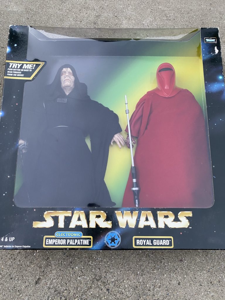 Kenner 12″ Emperor Palpatine and Royal Guard (1998) – Endor Base ...